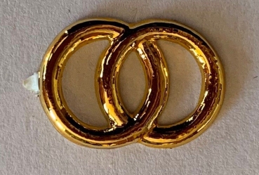 Eheringe zweifach, gold (2cm)
